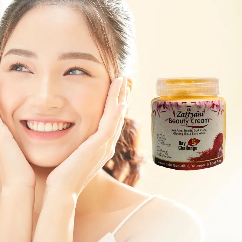 Zafrani Beauty Cream | Anti Acne, Freckle, Dark Circle & Extra Whitening Glow
