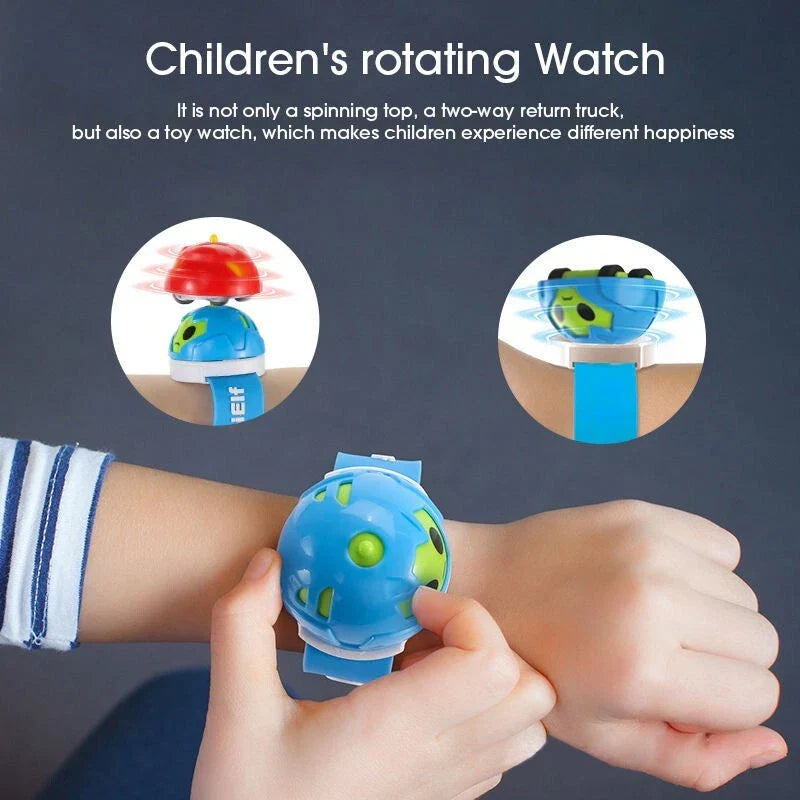 Top Spinning Witch Watch Car